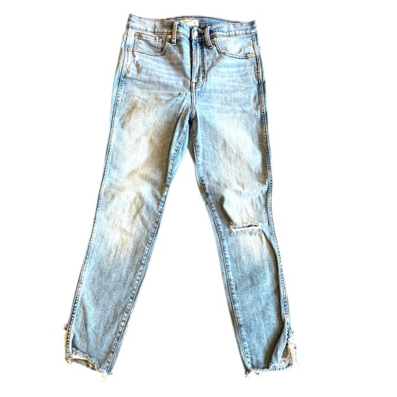 Madewell Denim - Madewell High-Rise Skinny Crop Jeans -‎ Size 28